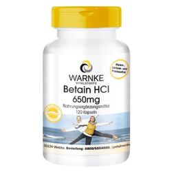 BETAIN HCL 650 mg Kapseln