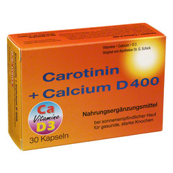CAROTININ+Calcium D 400 Kapseln