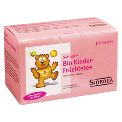 SIDROGA Bio Kinder-Frchtetee Filterbeutel